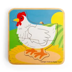Bigjigs Toys Lifecycle Puzzle - Chicken