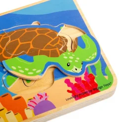 Bigjigs Toys Lifecycle Puzzle - Sea Turtle