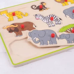Bigjigs Toys Lift Out Puzzle - Safari