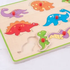 Bigjigs Toys Lift Out Puzzle (Dinosaurs)