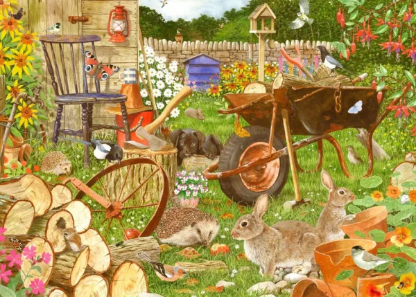 House of Puzzles Like Rag Tag and Bobtail - 1000 Piece Jigsaw Puzzle