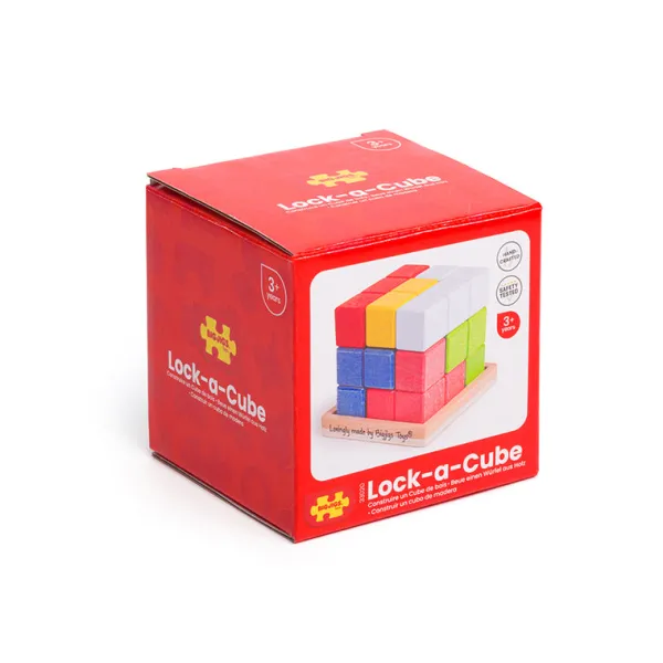Bigjigs Toys Lock-a-Cube