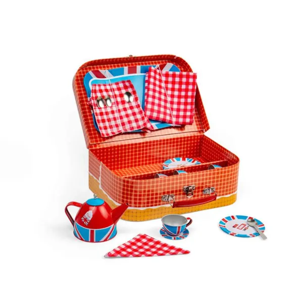 Bigjigs Toys London Tin Tea Set
