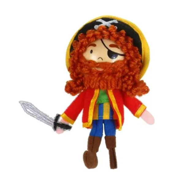 Fiesta Crafts Long John Silver Finger Puppet