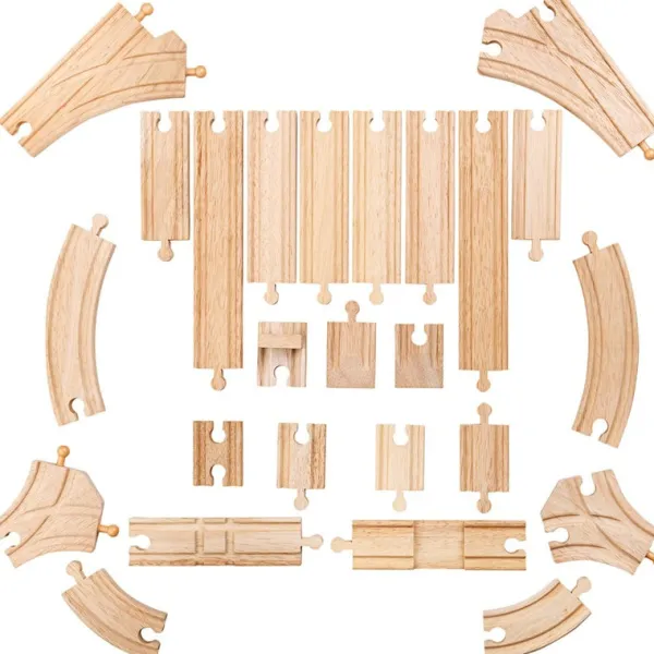 Bigjigs Rail Low Level Track Expansion Pack