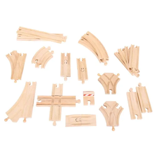 Bigjigs Rail Low Level Track Expansion Pack
