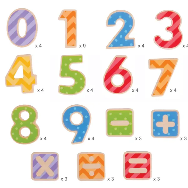 Bigjigs Toys Magnetic - Numbers