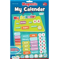 Fiesta Crafts Magnetic My Calendar Blue - small