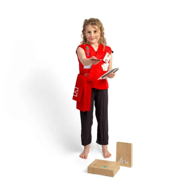Bigjigs Toys Mail Carrier Dress Up