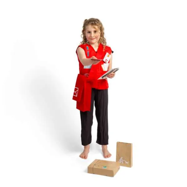 Bigjigs Toys Mail Carrier Dress Up - DAMAGED BOX