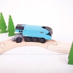 Bigjigs Rail Mallard Battery Operated Engine