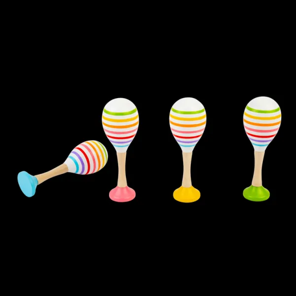 Bigjigs Toys Maraca (One Pair - Colour Chosen at Random)