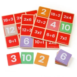 Bigjigs Toys Math Bingo - Multiply & Divide