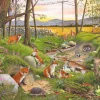 House of Puzzles Midsummer Twilight - BIG 250 Piece Jigsaw Puzzle