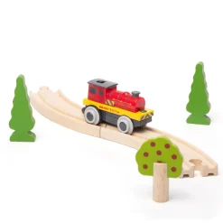 Bigjigs Rail Mighty Red Loco (Battery Operated)