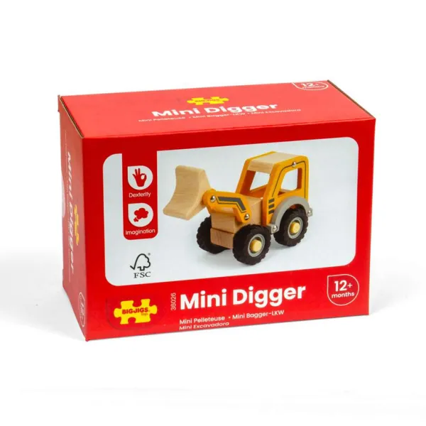 Bigjigs Toys Mini Digger