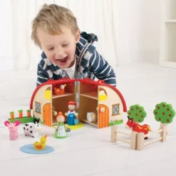 Bigjigs Toys Mini Farm Playset