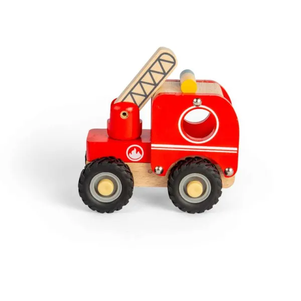 Bigjigs Toys Mini Fire Truck