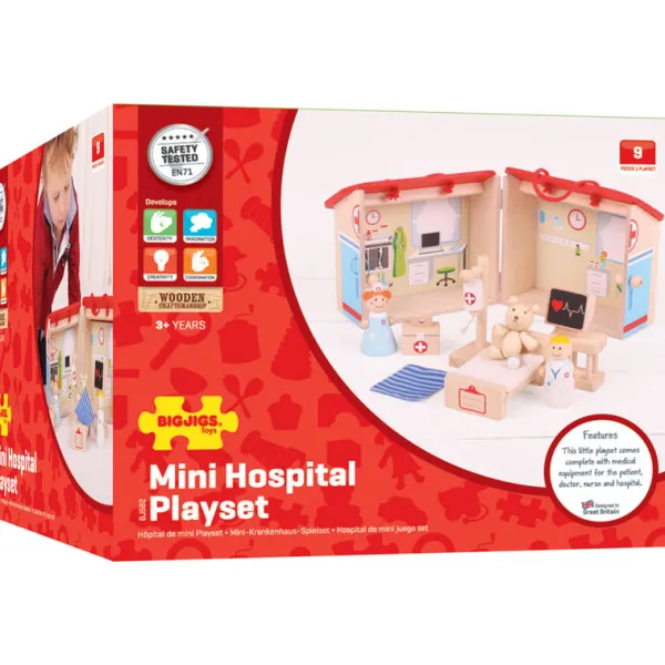 Bigjigs Toys Mini Hospital Playset