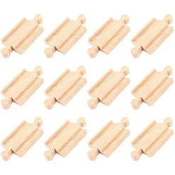 Bigjigs Rail Mini Track Male/Male (Pack of 12)