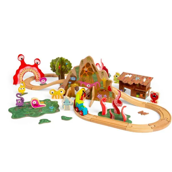 Bigjigs Rail Monster Train Set