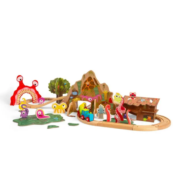 Bigjigs Rail Monster Train Set