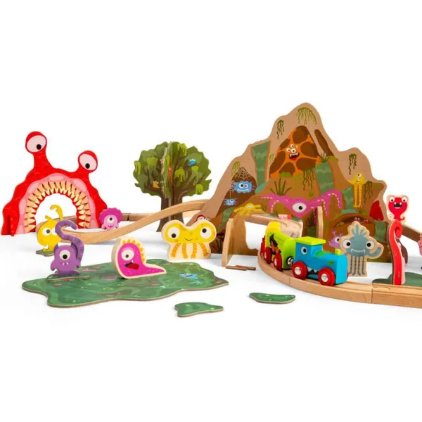 Bigjigs Rail Monster Train Set