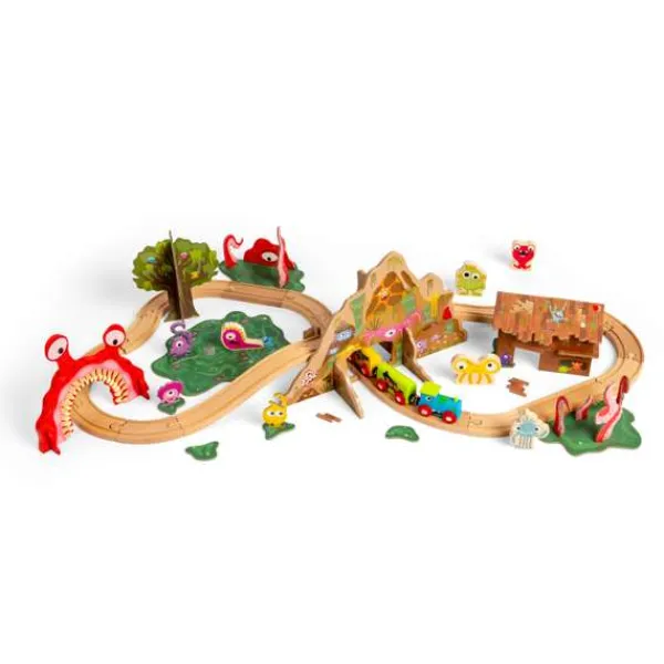 Bigjigs Rail Monster Train Set - DAMAGED BOX