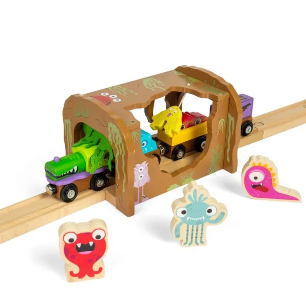 Bigjigs Rail Monster Tunnel