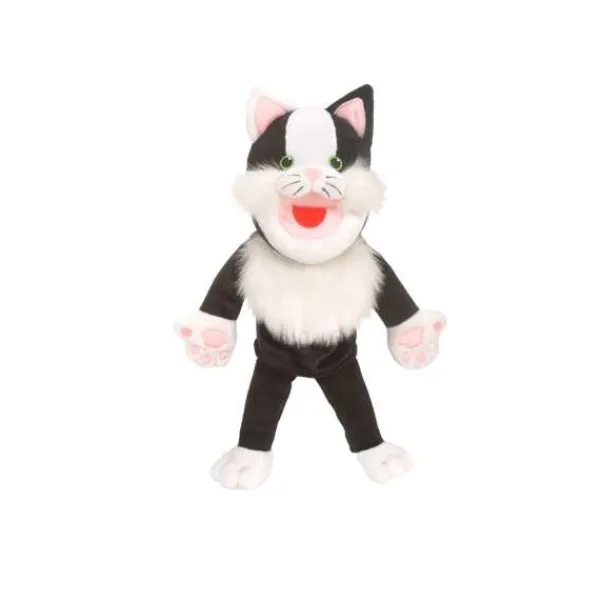 Fiesta Crafts Moving mouth cat hand puppet