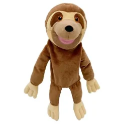 Fiesta Crafts Moving Mouth Sloth Hand Puppet