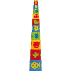 Gowi Toys Multi Colour Stacking Buckets