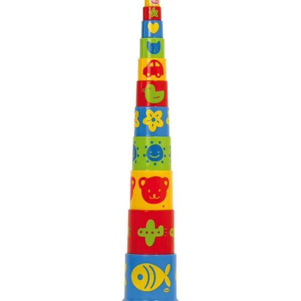 Gowi Toys Multi Colour Stacking Buckets