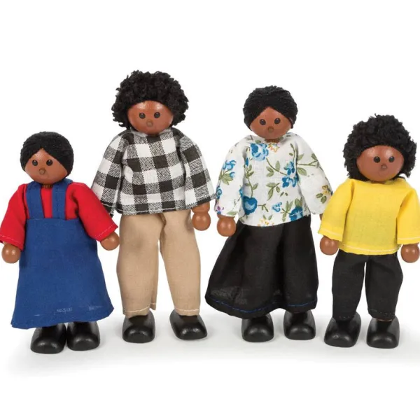 Tidlo Multicultural Dolls - Black Family