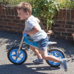 Bigjigs Toys My First Balance Bike (Blue)
