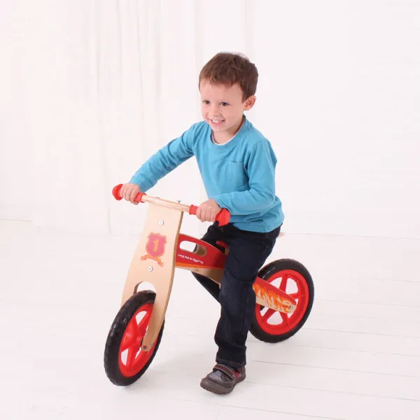 Bigjigs Toys My First Balance Bike (Red)