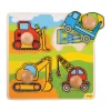 Bigjigs Toys My First Peg Puzzle Construction