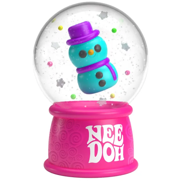 NeeDoh Snow Globes