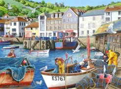 House of Puzzles No.12 - Busy Harbour - 1000 Piece Jigsaw Puzzle