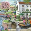 House of Puzzles No.6 - By The Canal - 1000 Piece Jigsaw Puzzle