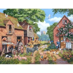 House of Puzzles No.24 - Farm Focus - 1000 Piece Jigsaw Puzzle