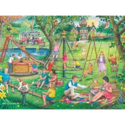 House of Puzzles No.8 - Park & Rides - 1000 Piece Jigsaw Puzzle