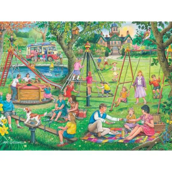 House of Puzzles No.8 - Park & Rides - 1000 Piece Jigsaw Puzzle