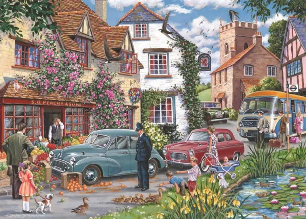 House of Puzzles No.25 - Traffic Jam - 1000 Piece Jigsaw Puzzle