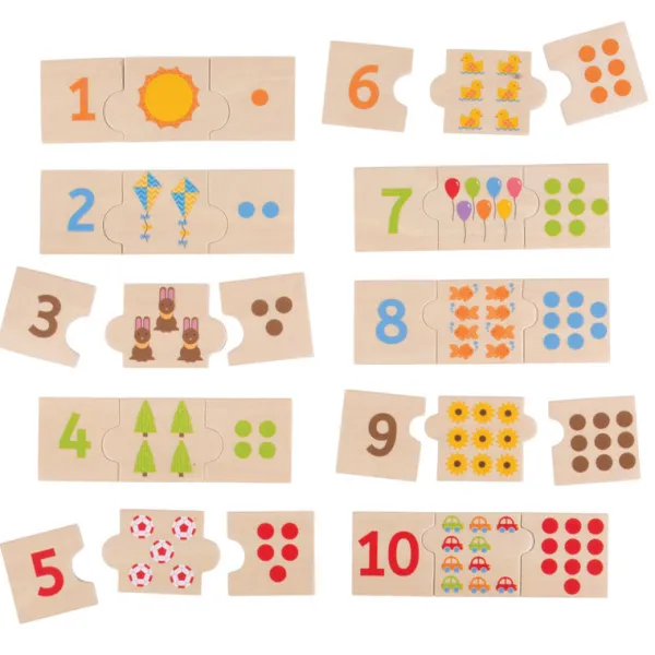 Bigjigs Toys Number Tiles