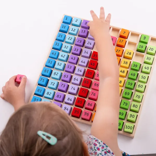Bigjigs Toys Number Tray