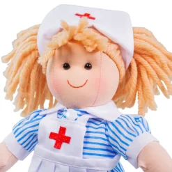 Bigjigs Toys Nurse Nancy Doll - Small