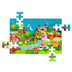 Bigjigs Toys Nursery Rhyme Floor Puzzle (48pc)