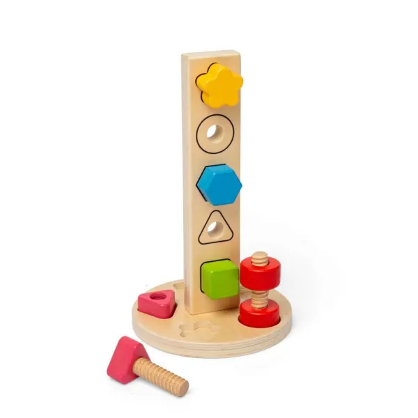 Bigjigs Toys Nuts & Bolts Tower
