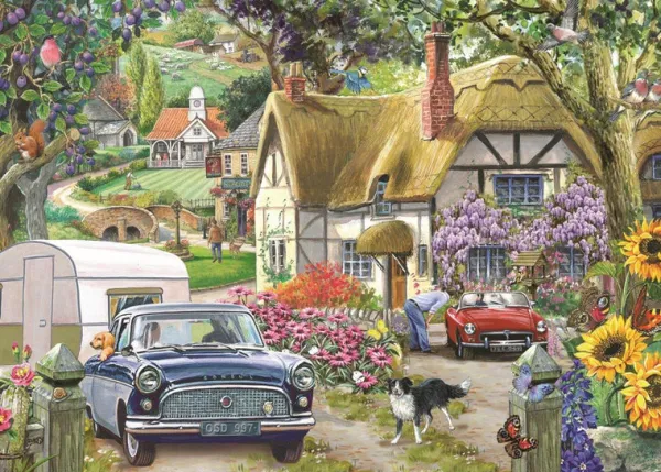 House of Puzzles Off We Go - BIG 250 Piece Jigsaw Puzzle